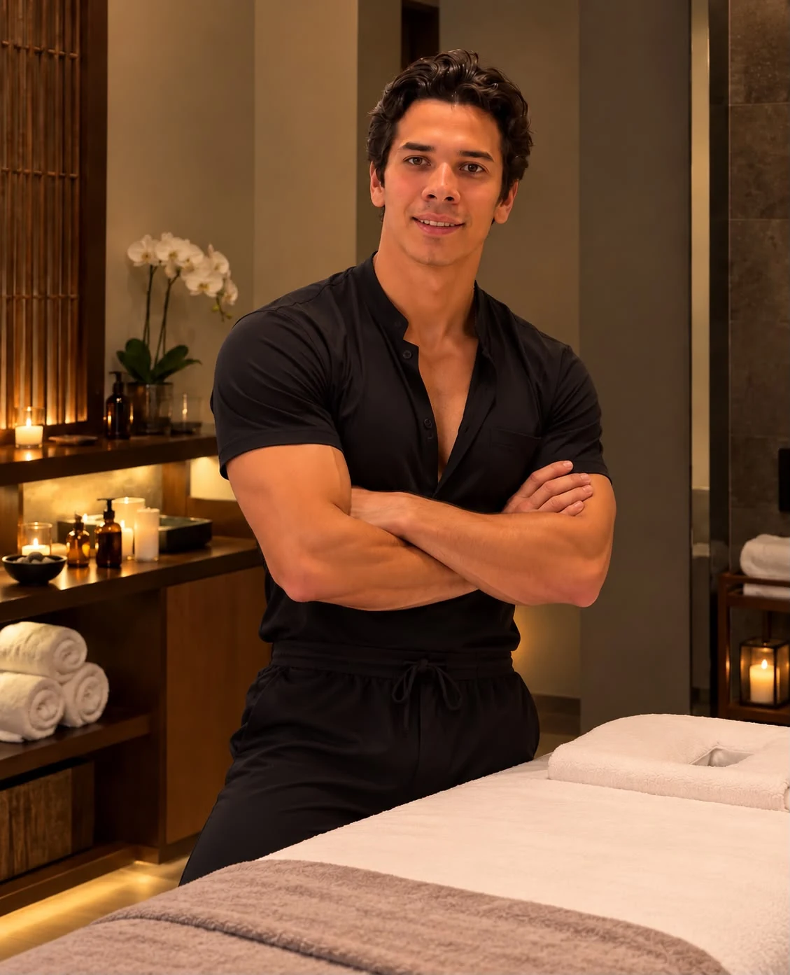 Ameer, massage therapist at Trinity European Spa